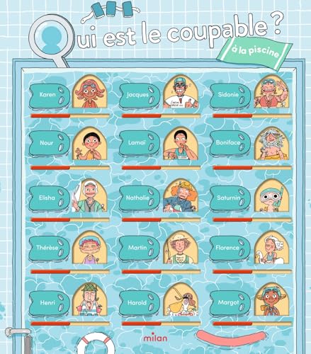 Qui est le coupable ? : À la piscine